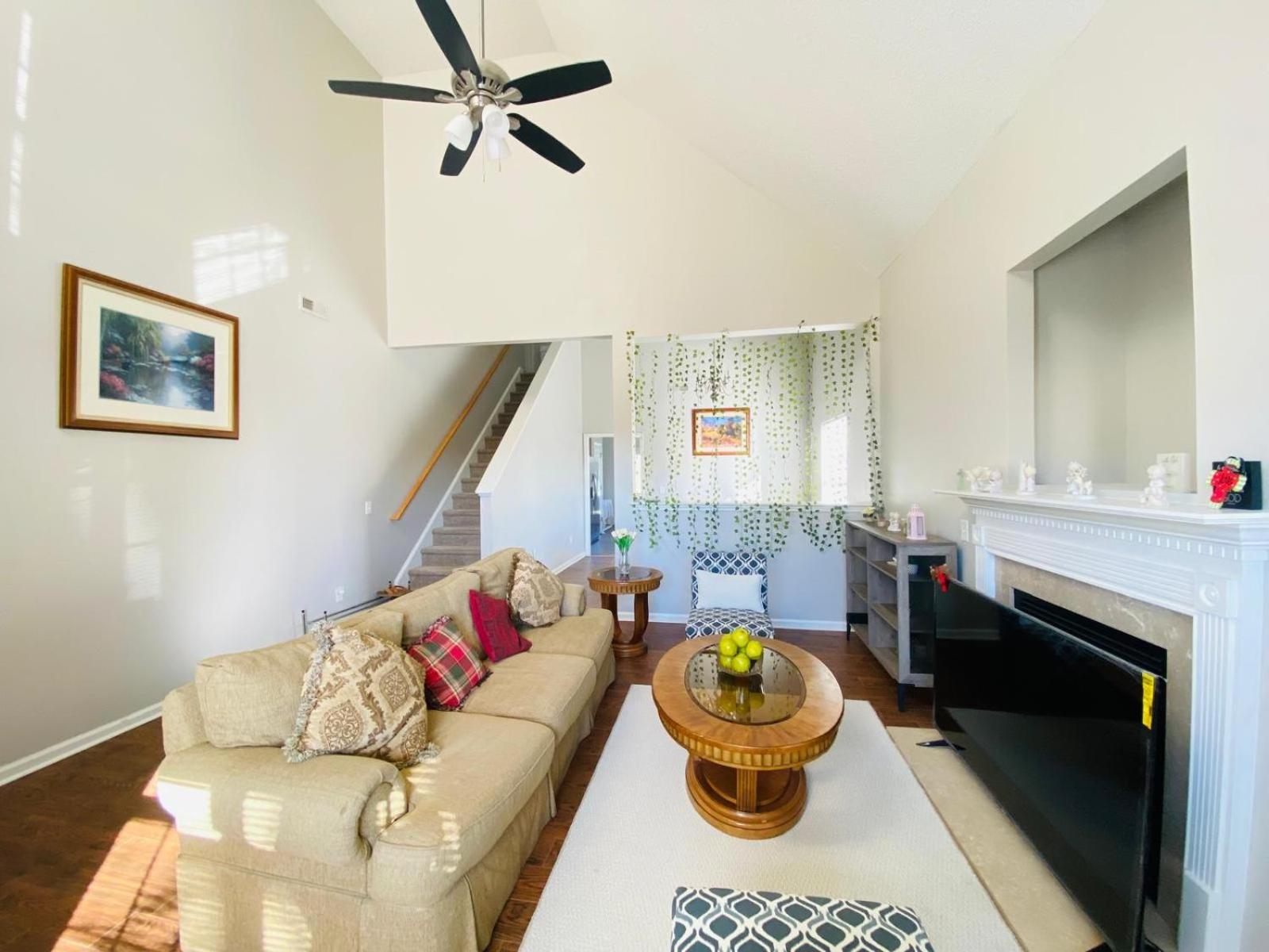 Private Room & Bathroom Close To Downtown Raleigh Eksteriør bilde